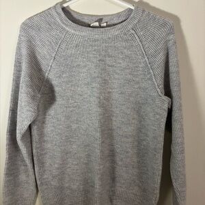 GAP Light Gray Ribbed Sweater